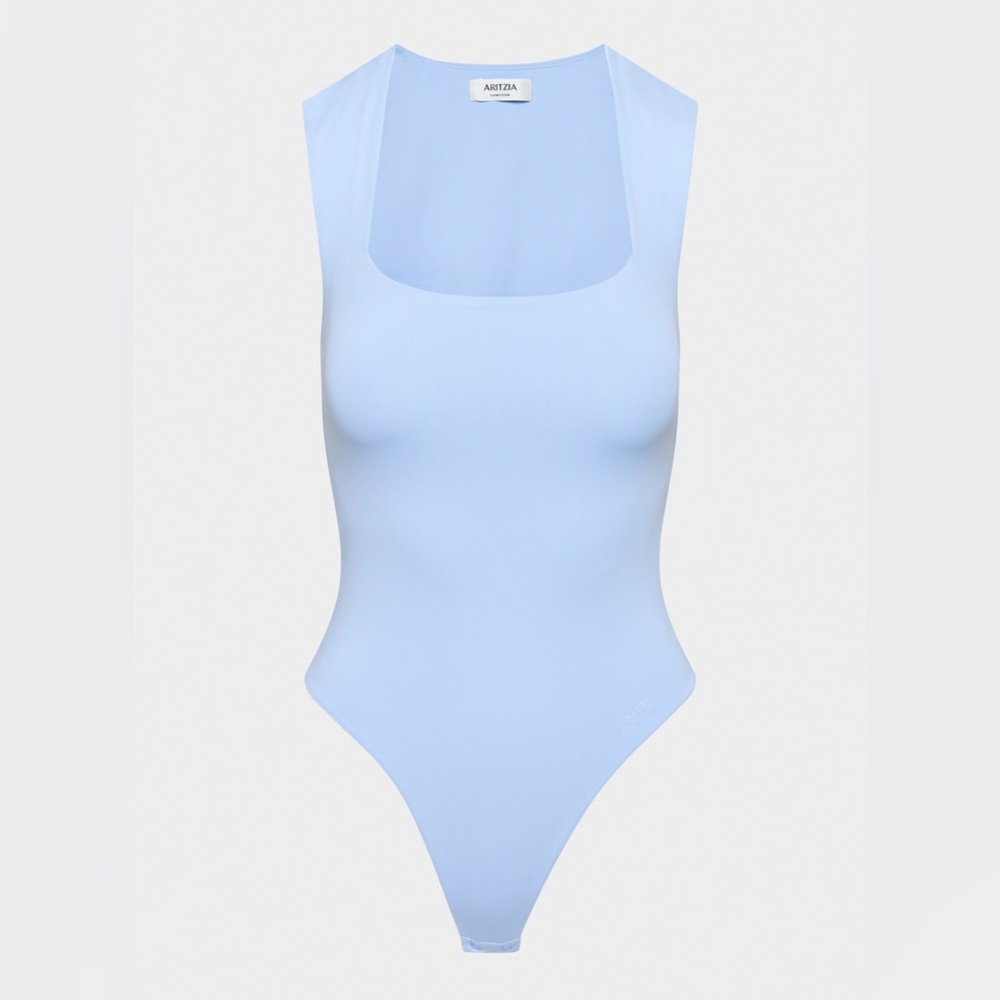 Aritzia Original Contour Esteem Bodysuit Dayflower Blue XS